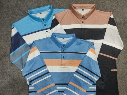 Elegant Wear Full Sleeve Pocket Polo-01